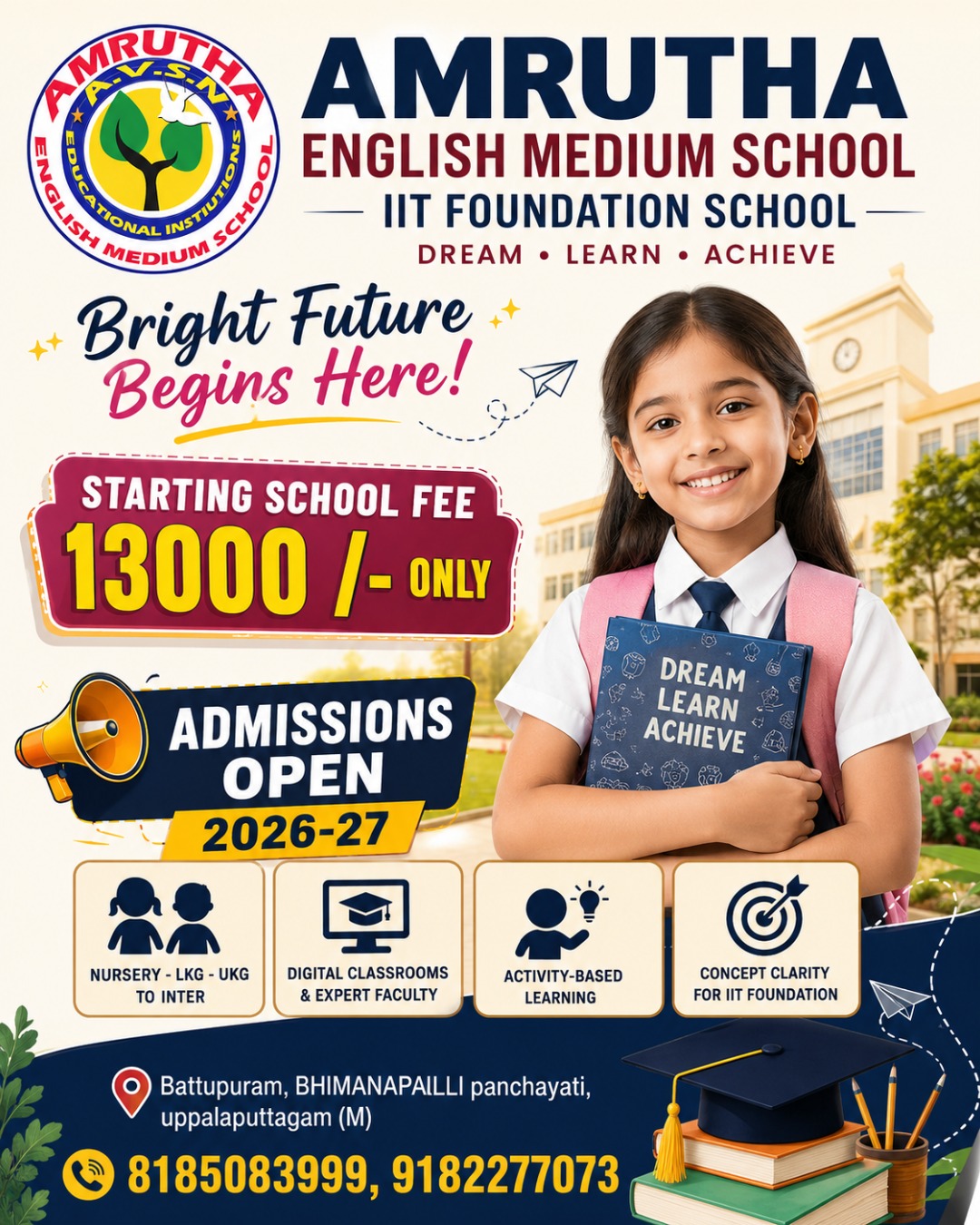 amrutha english medium school ad